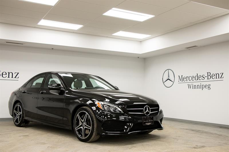 Certified Pre Owned 2017 Mercedes Benz C300 4matic Sedan 4 Door Sedan In Winnipeg 7cc33488